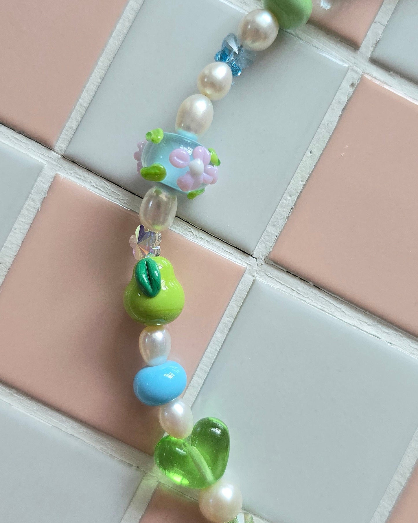 Lovebird Bead Necklace