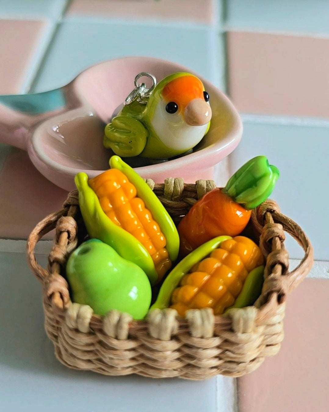 Veggie Party Chain Necklace