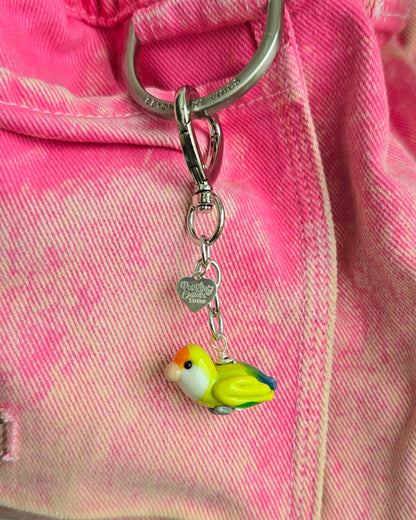 Lovebird Keychain