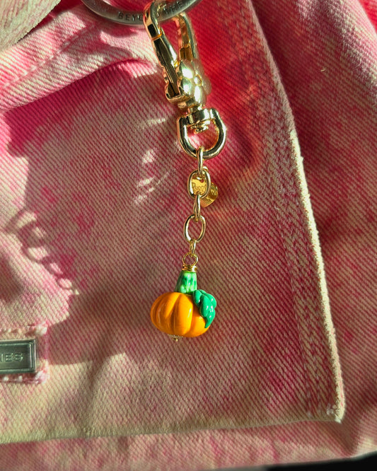 Classic Pumpkin Keychain